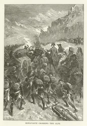 Bonaparte attraversa le Alpi