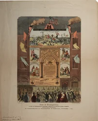 Manifesto riguardante il reclutamento degli afroamericani e la celebrazione dell