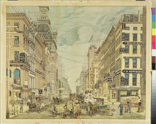 Broadway e Maiden Lane