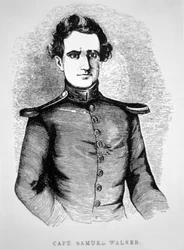 Capitano Samuel Walker, 1847 (incisione)