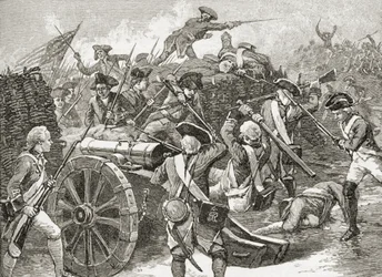 Cattura di un ridotto a Yorktown, 1781, da 