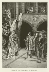 Carlo VIII incontra Anna di Bretagna