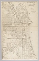 Mappa della città di Chicago