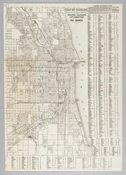 Mappa della città di Chicago