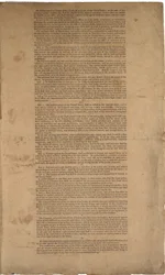 Costituzione, prima stampa, stampata da Dunlap & Claypoole, 17-19 settembre 1787