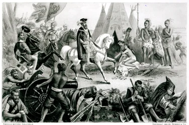 De Soto scopre il Mississippi, 21 maggio 1541, da 