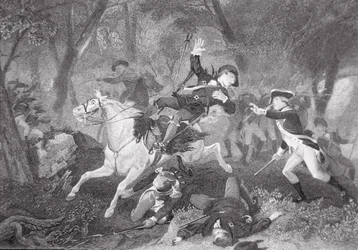 Morte di Patrick Ferguson alla battaglia di King