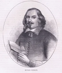Edward Winslow, illustrazione da Cassell