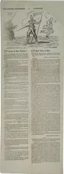 Manifesto elettorale con americani prominenti, 1828