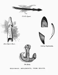 Strumenti di caccia eschimesi, da 