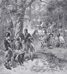 Generale Francis Marion nel campo