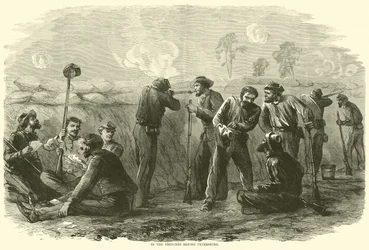 Nelle trincee davanti a Petersburg, agosto 1864