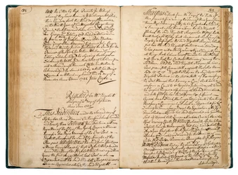 Atto costitutivo di Elizabeth Fortune, 10 settembre