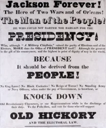 Jackson per sempre, manifesto della campagna presidenziale