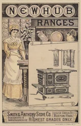 Cameriera in cucina
