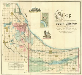 Mappa di South Chicago