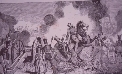 Guerra messicano-americana (1846-48), Battaglia di Palo Alto e morte del Maggiore Ringgold