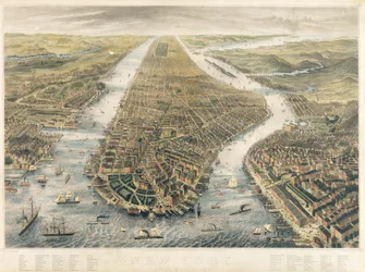 New York e i suoi dintorni, 1867