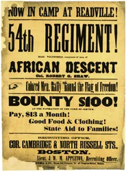 Ora in campo a Readville! 54° Reggimento!, c.1863