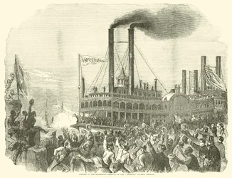 Apertura del Mississippi, arrivo dell