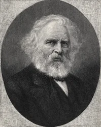 Ritratto di Henry Wadsworth Longfellow, da 