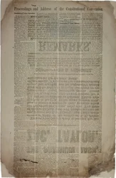 Procedimenti e discorso della Convenzione Costituzionale, c.19 marzo 1861