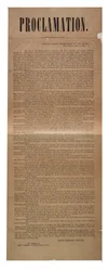 Proclamazione, 1 maggio 1862