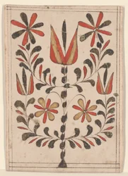 Ricompensa di merito (Belohnung), Fraktur Painting