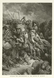 Riccardo Cuor di Leone alla Battaglia di Ascalona, 1192