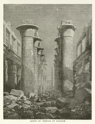 Rovine del tempio a Karnak
