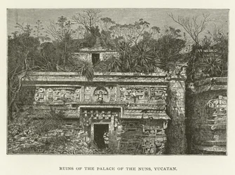 Rovine del Palazzo delle Monache, Yucatan