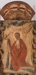 Santo con la croce