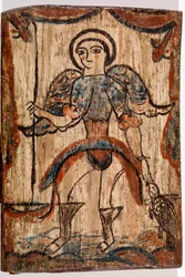 Santo con tartaruga