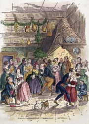 Scena da Un canto di Natale, di Charles Dickens