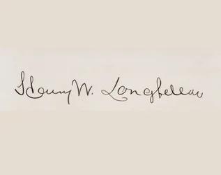 Firma di Henry Wadsworth Longfellow