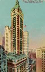 Singer Building, New York, c.1900-09