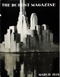 Grattacieli, copertina della rivista DuPont, marzo 1929