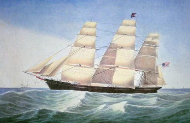 Sovereign of the Seas, litografia di Nathaniel Currier (1813-88)