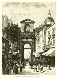Strada a Napoli, Porta Capuana