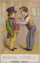 Sarto che misura un gentiluomo