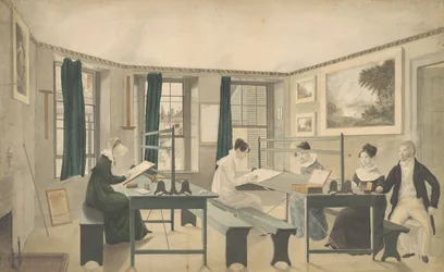 La classe di disegno, 1810-13