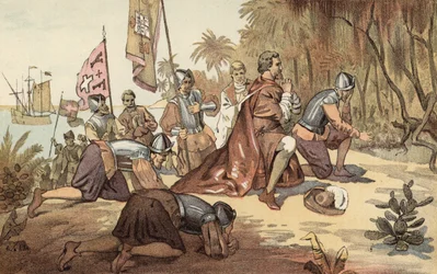 Il primo sbarco di Colombo