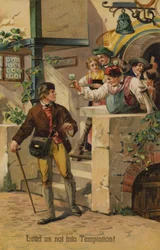 Il Padre Nostro, Non ci indurre in tentazione (cromolito)