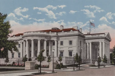 La Memorial Continental Hall, Washington DC (litografia a colori)