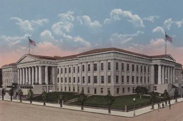 Ufficio Brevetti, Washington DC (litografia a colori)