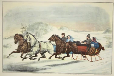La corsa in slitta