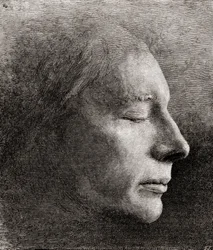 La maschera mortuaria di John Keats, da 