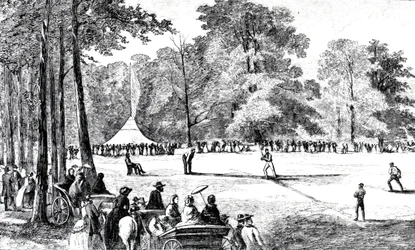La prima convenzione dei club di baseball, New York, 1857