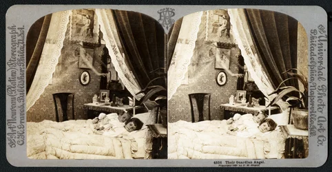 Il loro angelo custode, 1897 (stereografia)