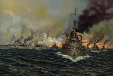 US Navy, battaglia navale di Santiago, 3 luglio 1898